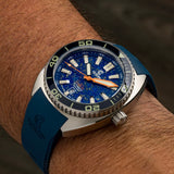 Core Diver - Lapis Lazuli Edition - 2 Straps Included! - Ocean Crawler Watch Co.