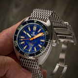 Core Diver - Lapis Lazuli Edition - 2 Straps Included! - Ocean Crawler Watch Co.