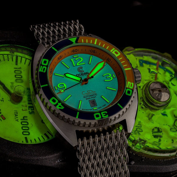 Core Diver - Whitewater Sentinel – Ocean Crawler Watch Co.