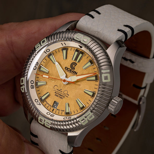 Crawler One - Space Gold LE - Preorder – Ocean Crawler Watch Co.