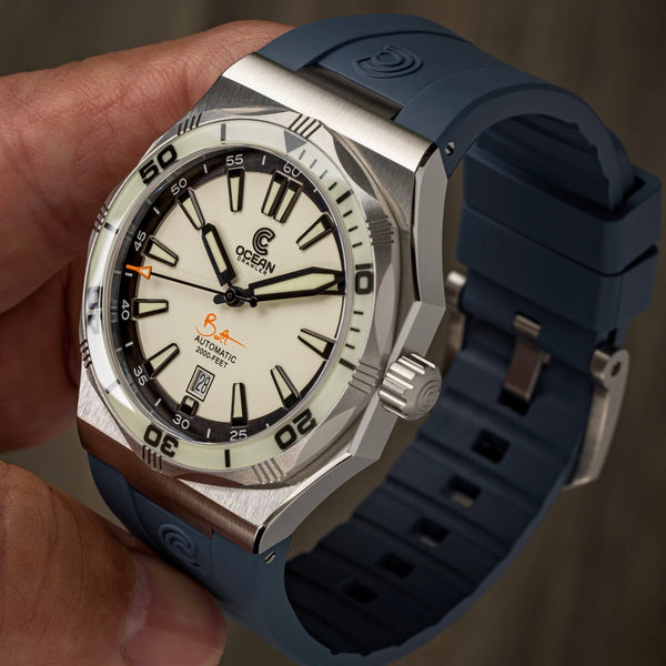 Ocean Crawler Bolt - LumeWave Edition - Blue - Integrated bracelet