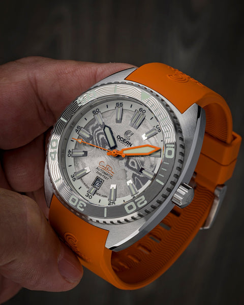 Core Diver - Damascus Steel - 2 Straps Included! – Ocean Crawler
