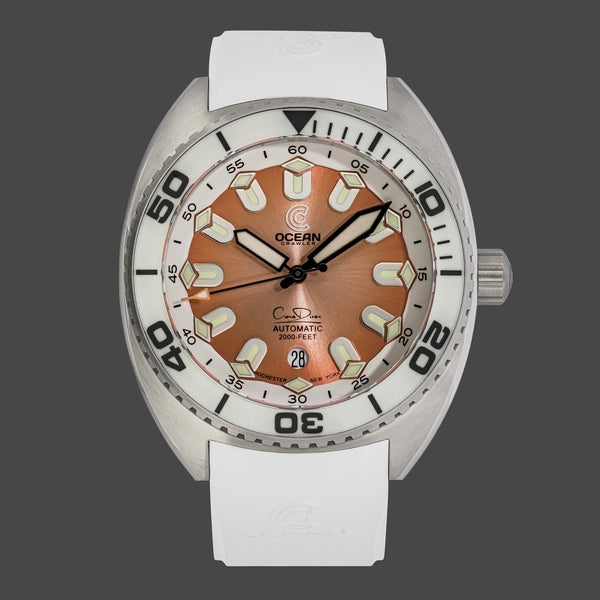 Core Diver Yellow Summer Dive Watch | Ocean Crawler – Ocean
