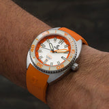 Ocean Crawler Core Diver - Spring Time 2024 - Orange - Ocean Crawler Watch Co.