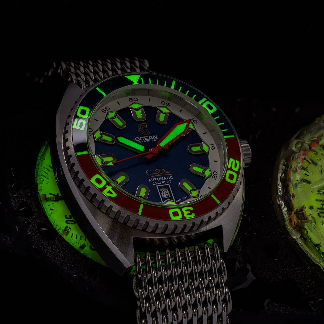 Ocean Crawler Core Diver - The Patriot - Ocean Crawler Watch Co.