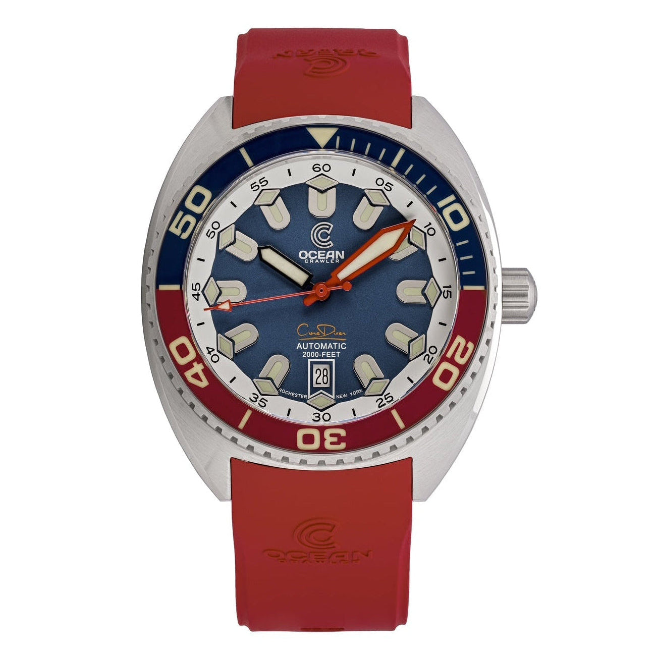 Ocean Crawler Core Diver - The Patriot - Ocean Crawler Watch Co.