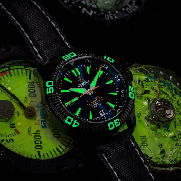 Crawler One - Blue - DLC – Ocean Crawler Watch Co.