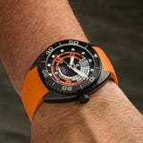 Ocean Crawler Decompression Timer - Black - DLC - Ocean Crawler Watch Co.