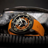Ocean Crawler Decompression Timer - Black - DLC - Ocean Crawler Watch Co.