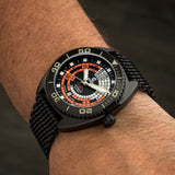 Ocean Crawler Decompression Timer - Black - DLC - Ocean Crawler Watch Co.