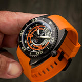 Ocean Crawler Decompression Timer - Black - DLC - Ocean Crawler Watch Co.