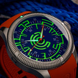 Lume Rush Diver v2 - Blue - Ocean Crawler Watch Co.