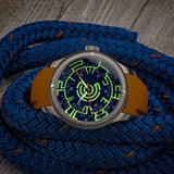 Lume Rush Diver v2 - Blue - Ocean Crawler Watch Co.