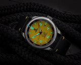 Ocean Crawler Champion Diver - Yellow - Sample - Ocean Crawler Watch Co.