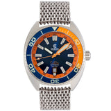 Ocean Crawler Core Diver 2024 - Blue/Orange - Ocean Crawler Watch Co.