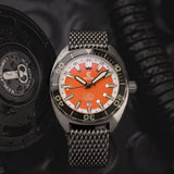 Ocean Crawler Core Diver - Black/Orange V3 - Preorder - Ocean Crawler Watch Co.