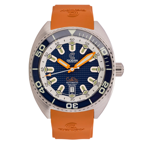 Ocean Crawler Core Diver - Tapisserie dial - Blue – Ocean Crawler