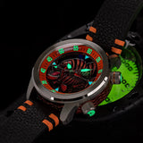 Ocean Crawler Piranha - Orange - Preorder - Ocean Crawler Watch Co.