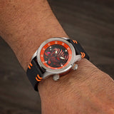 Ocean Crawler Piranha - Orange - Preorder - Ocean Crawler Watch Co.