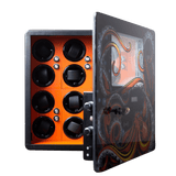 The Kraken - 12 piece Watch Winder Safe by Ocean Crawler - Ocean Crawler Watch Co.
