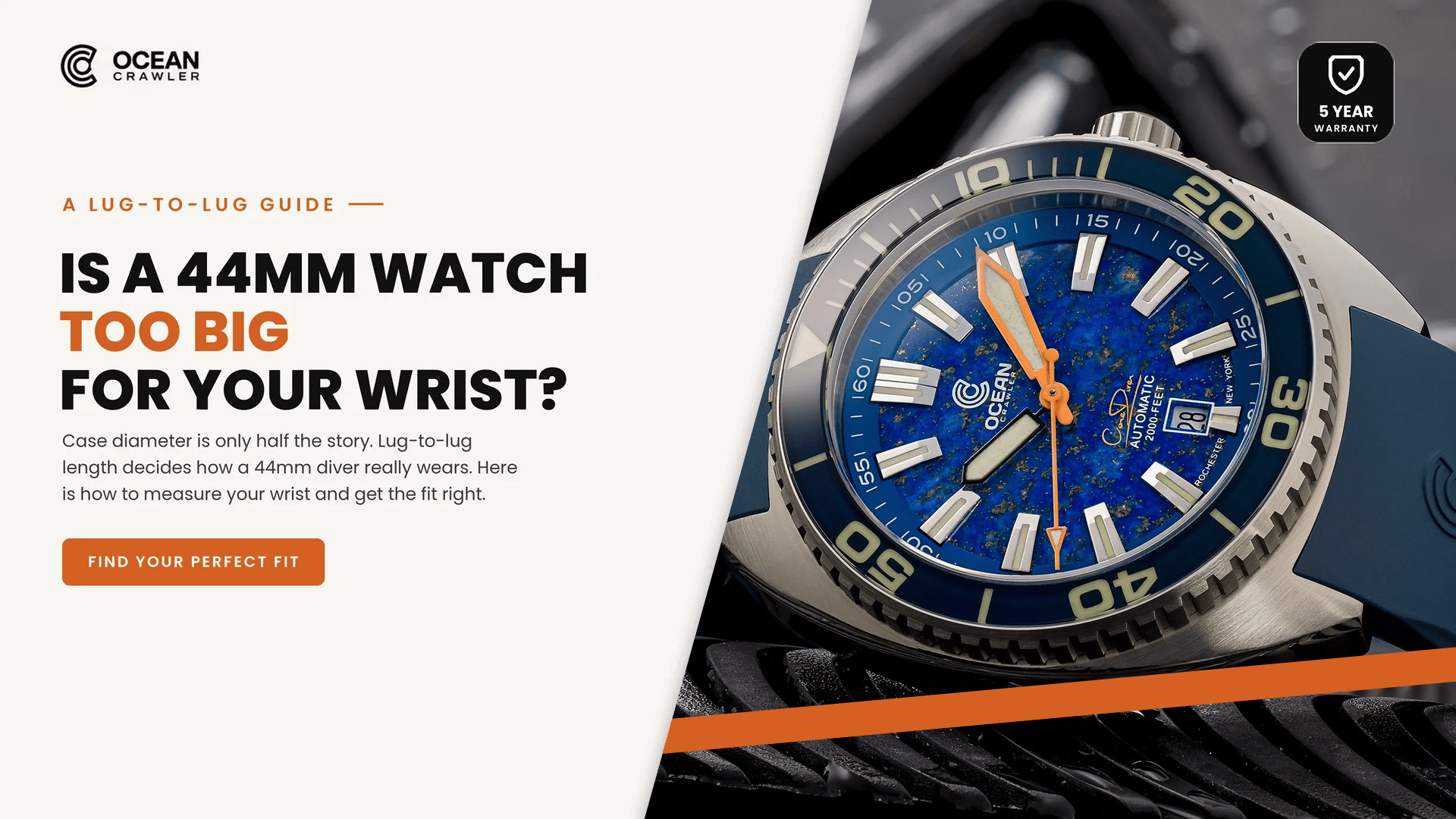 Is a 44mm Watch Too Big? A Lug-to-Lug Guide is 44 mm too big for my wrist