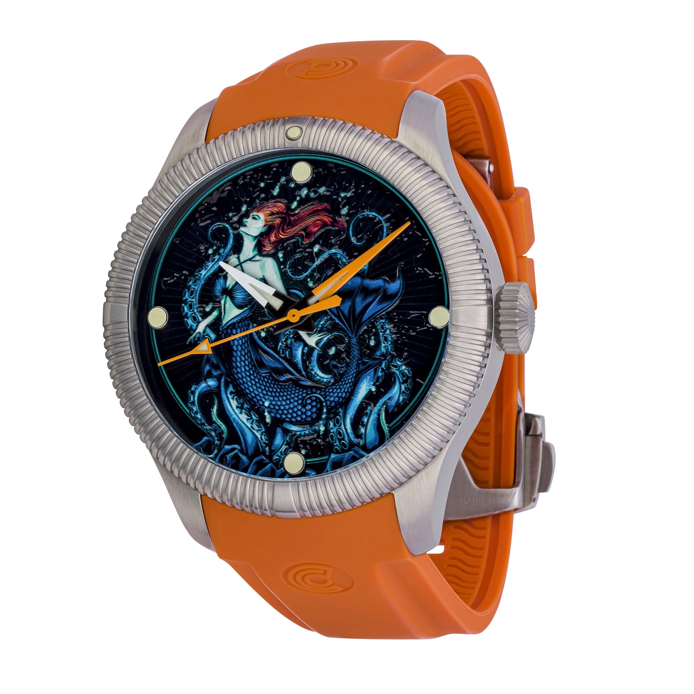 Ocean Crawler Mermaid - Ceramic-Enamel Dial - LE