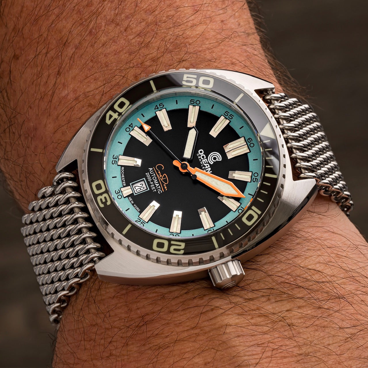 Ocean Crawler Core Diver - BlueShark 2025 LE -  2 Straps included!