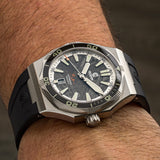 Black Integrated Rubber Strap for Bolt - SS Buckle