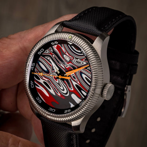 Champion Diver - Fordite - Unique Piece - Heritage Hauler - Ocean Crawler Watch Co.