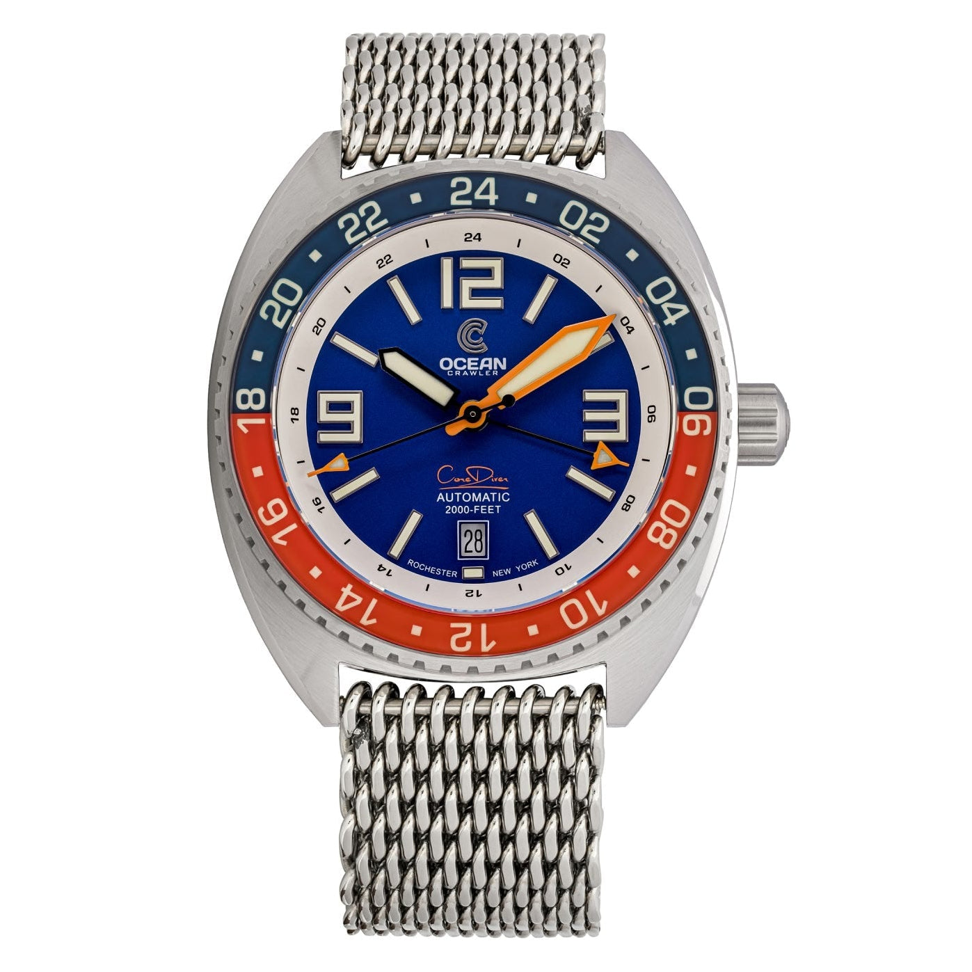 Core Diver GMT – Swiss Automatic - Red/Blue - Preorder