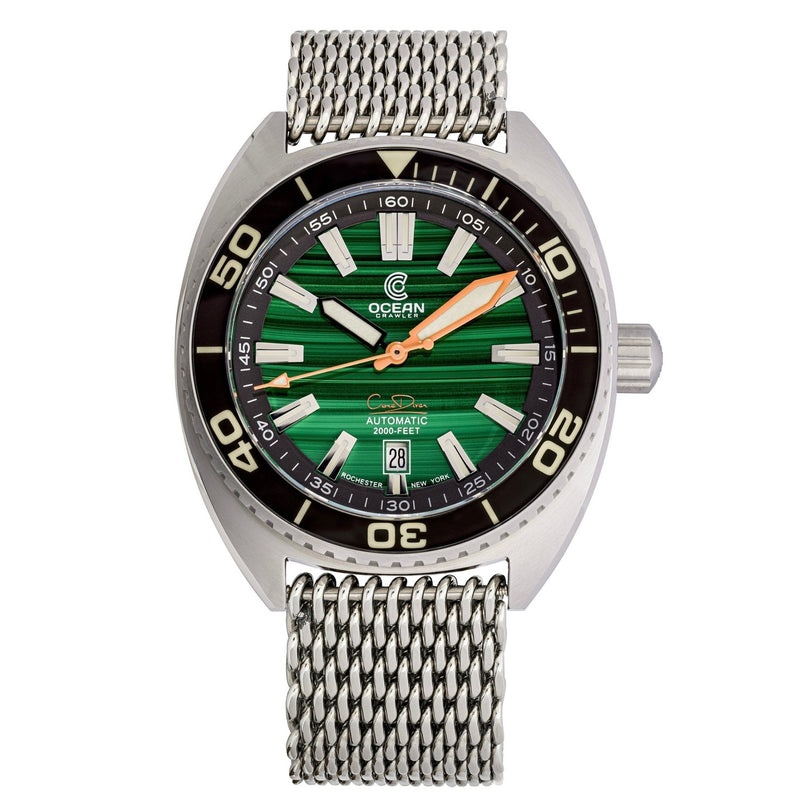 Core Diver - Jade - Ocean Crawler Watch Co.