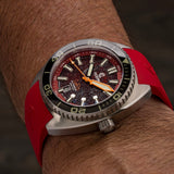 Core Diver - Rubellite Edition - 2 Straps Included! - Ocean Crawler Watch Co.