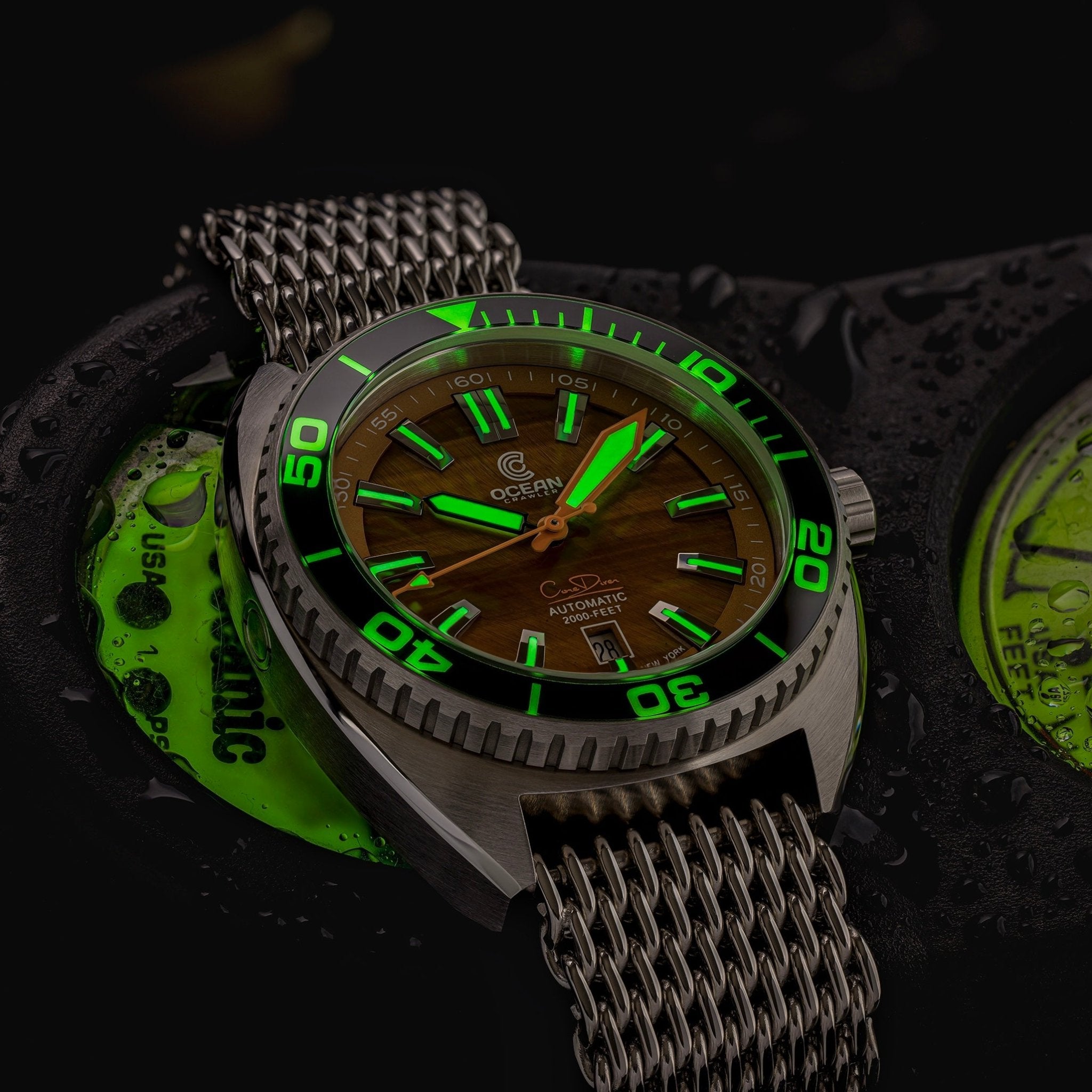 Core Diver - Tiger's Eye Edition - 2 Straps Included! - Preorder