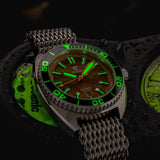 Core Diver - Tiger's Eye Edition - 2 Straps Included! - Preorder - Ocean Crawler Watch Co.