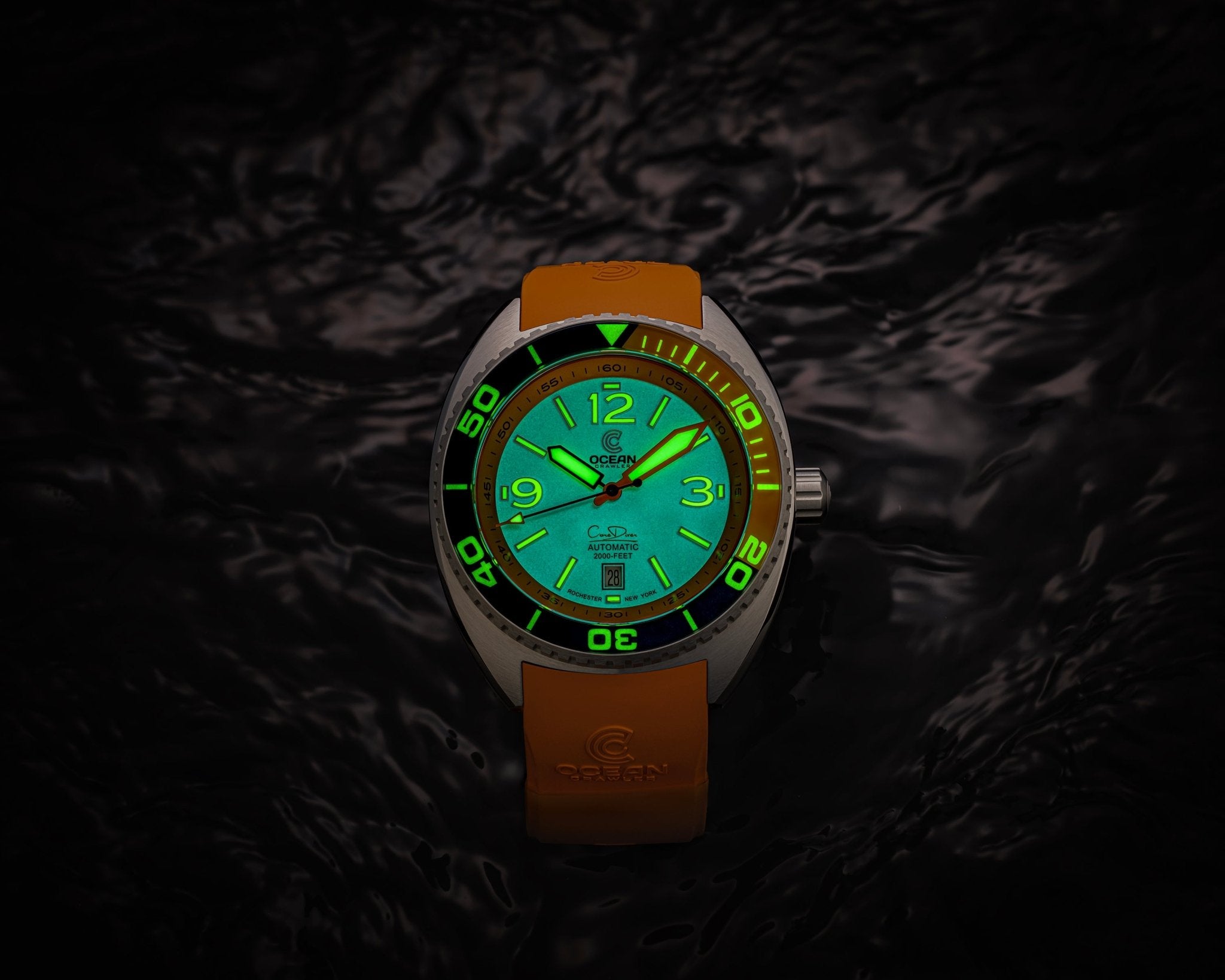 Core Diver - Whitewater Sentinel – Ocean Crawler Watch Co.