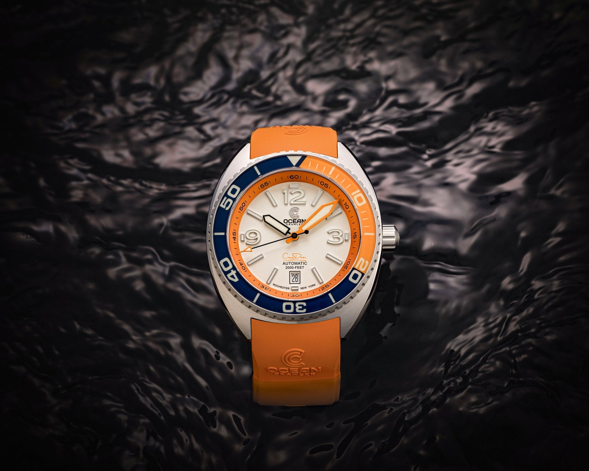 Core Diver - Whitewater Sentinel – Ocean Crawler Watch Co.