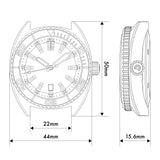 Core Diver - Whitewater Sentinel - Ocean Crawler Watch Co.