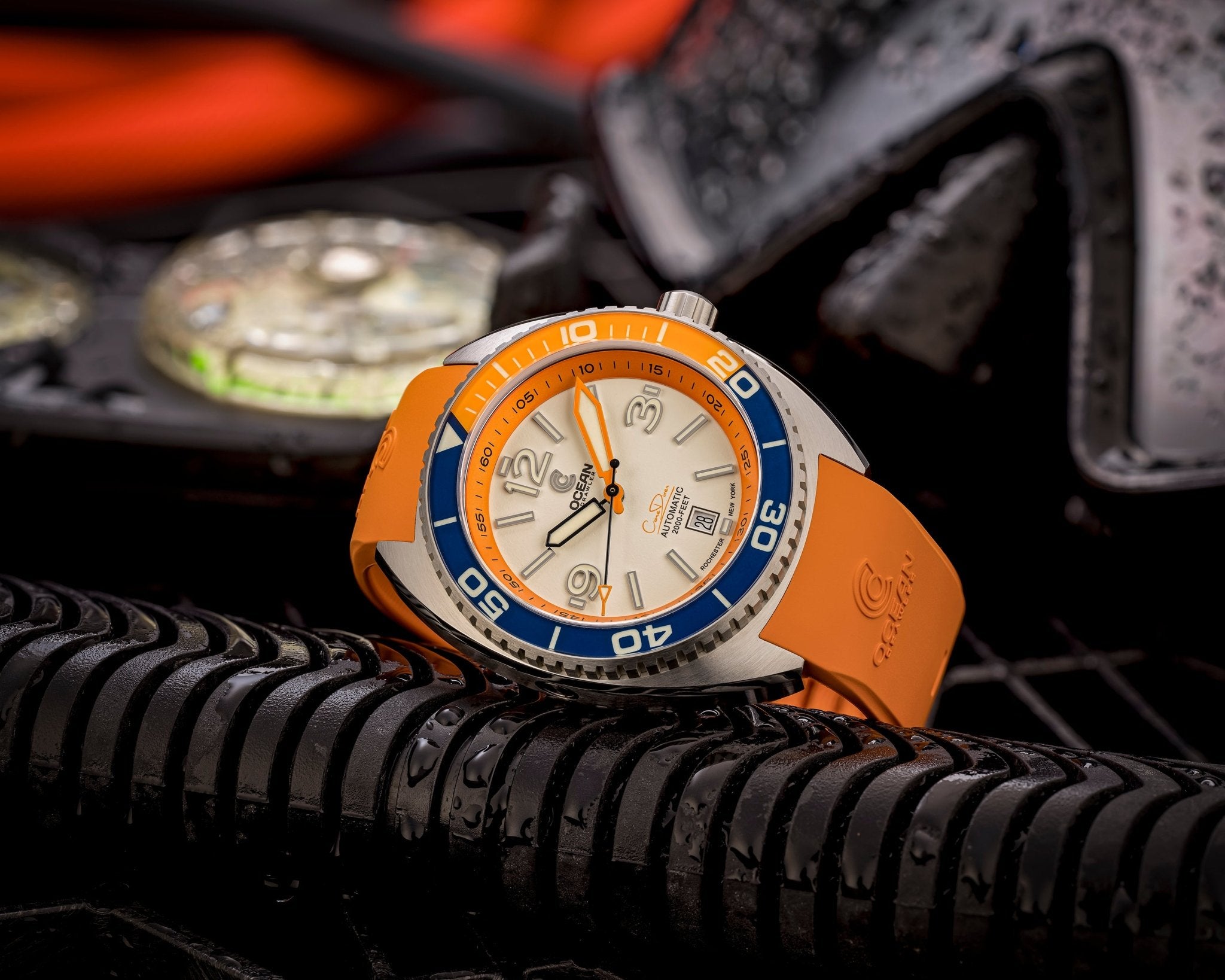 Core Diver - Whitewater Sentinel – Ocean Crawler Watch Co.