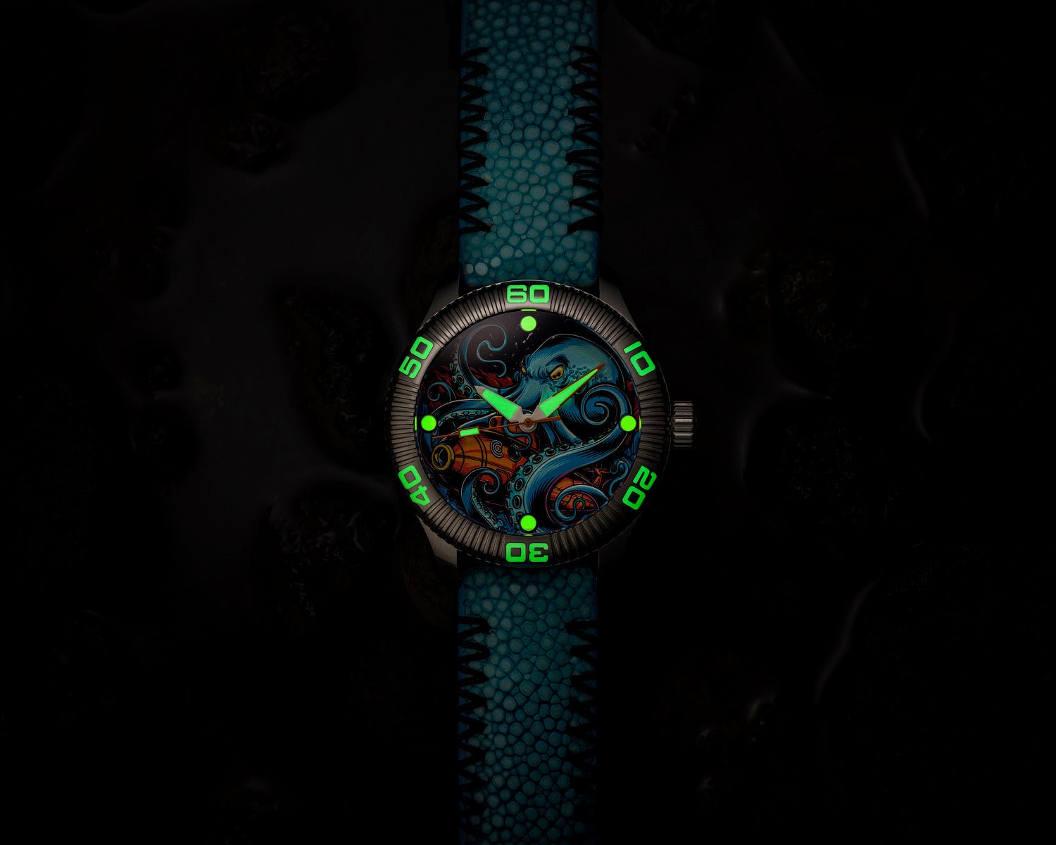 Crawler One - Ceramic-Enamel Dial - Kraken's Wrath - Preorder