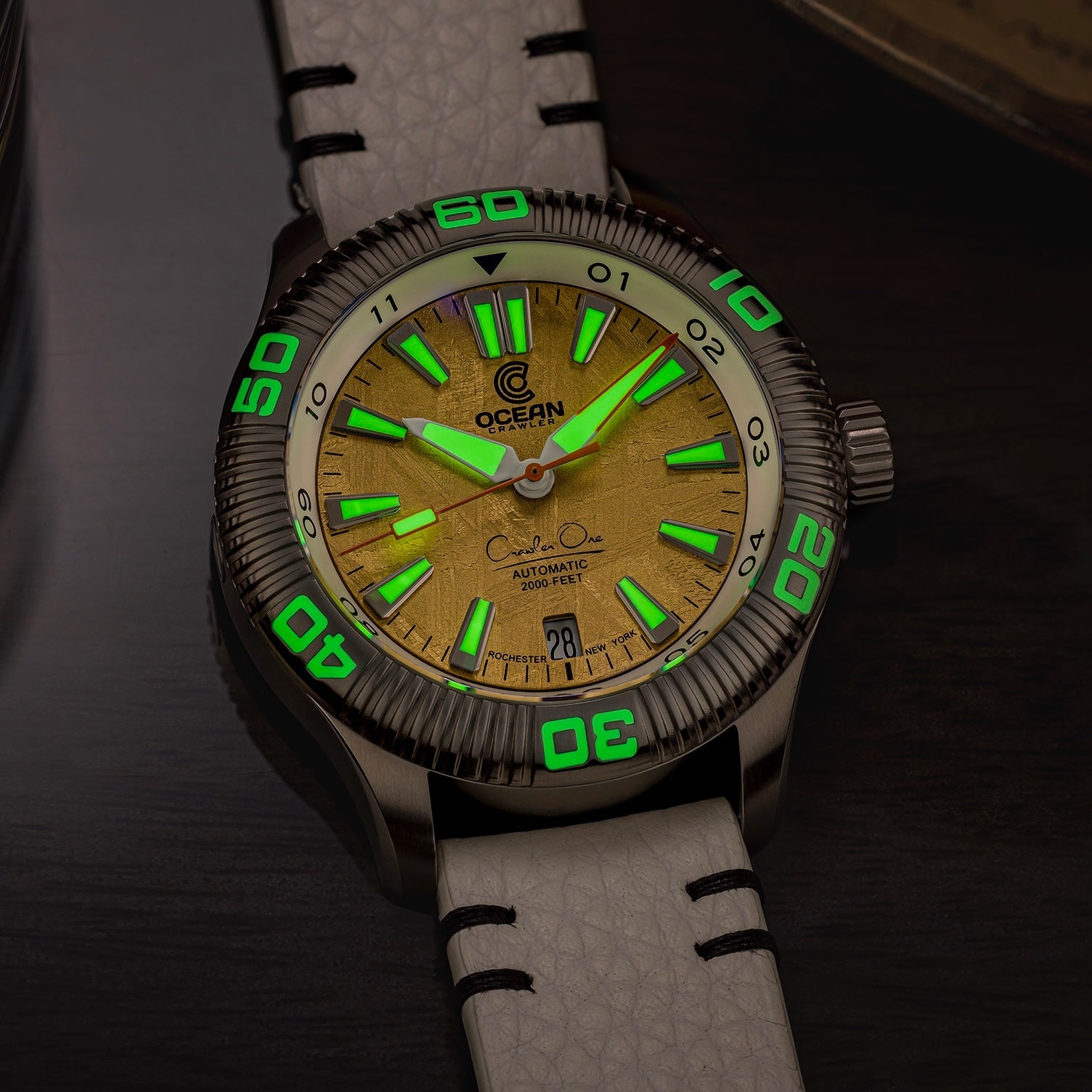 Crawler One - Space Gold LE - Ocean Crawler Watch Co.