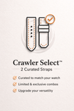 Crawler Select™ Strap Pack - 2 Curated Straps for Your Watch - Ocean Crawler Watch Co.