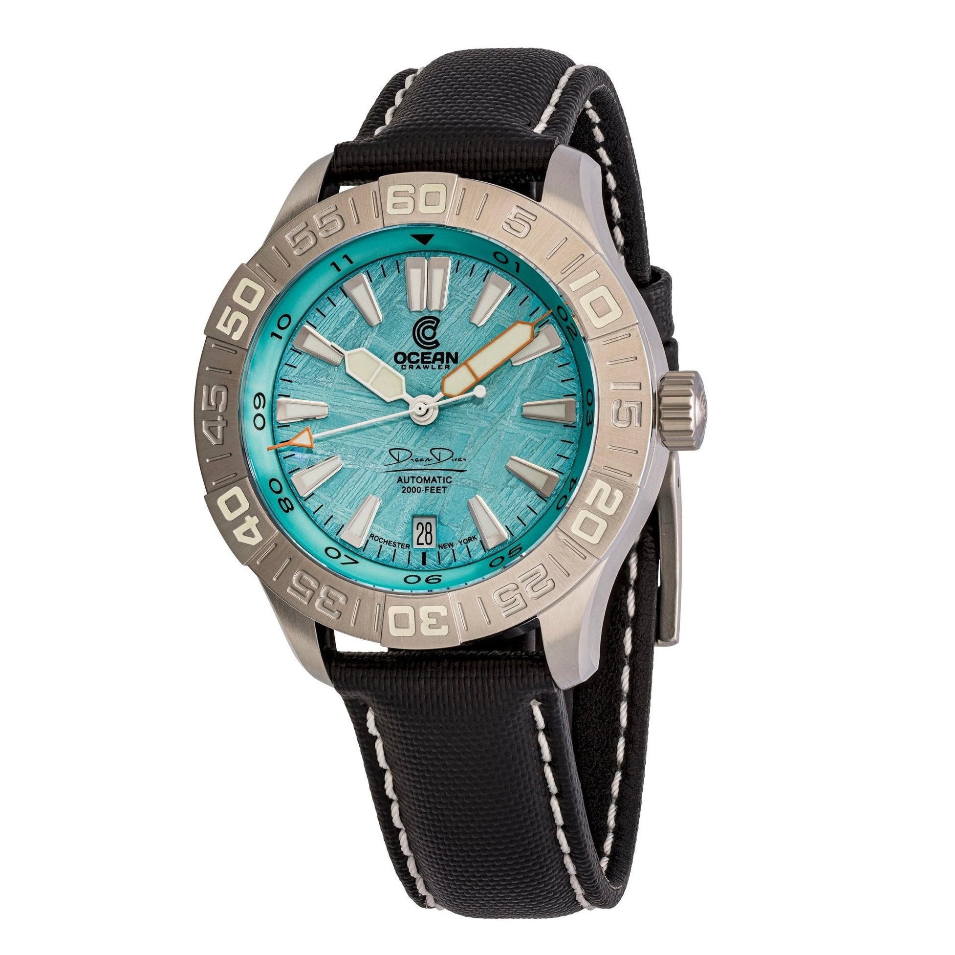 Dream Diver - Polar Ice Meteorite - Ocean Crawler Watch Co.