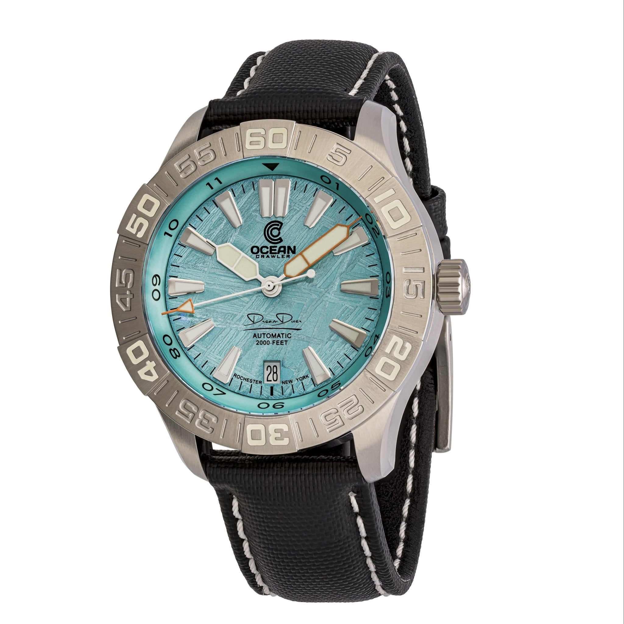Dream Diver - Polar Ice Meteorite - Ocean Crawler Watch Co.