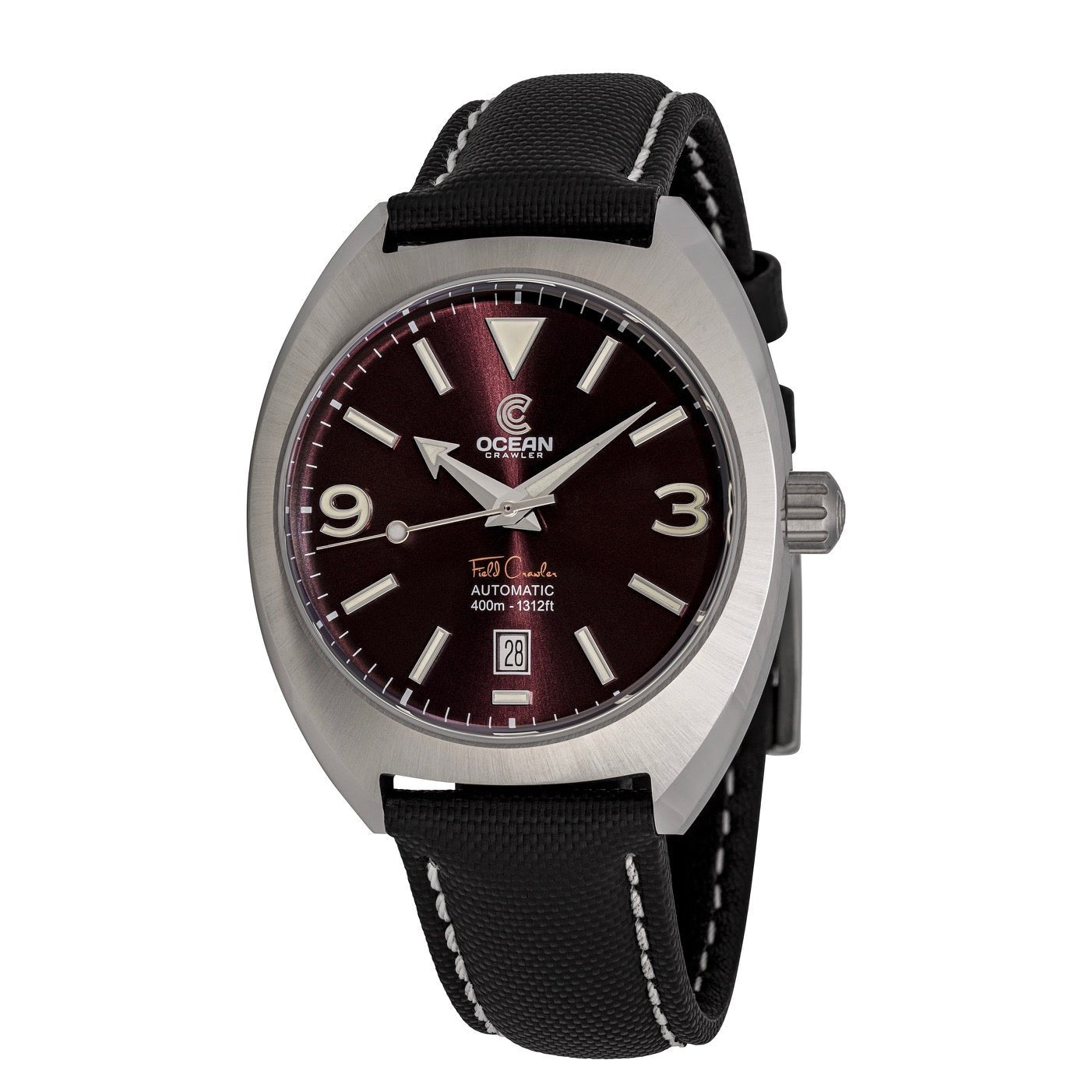 Field Crawler - Crimson Abyss - 3 Straps Included! - Preorder - Ocean Crawler Watch Co.