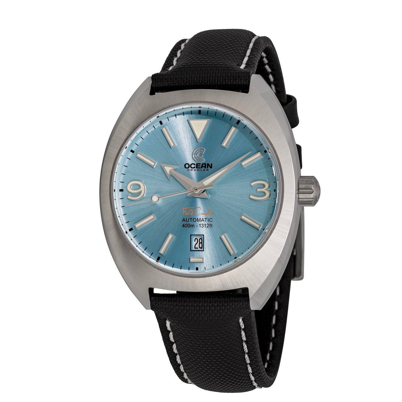 Field Crawler - Icebreaker Blue - 3 Straps Included! - Preorder - Ocean Crawler Watch Co.