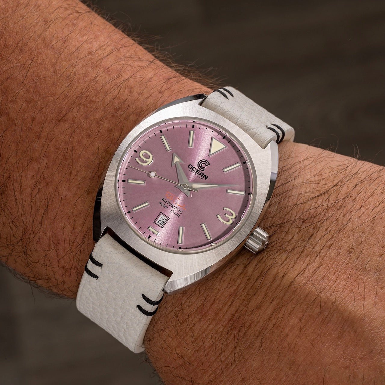Field Crawler - Pink – Ocean Crawler Watch Co.