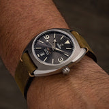 Field Crawler - Rhodium Specter - 3 Straps Included! - Preorder - Ocean Crawler Watch Co.