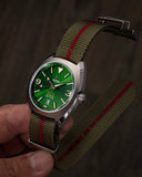 Field Crawler - Sunburst Green - Preorder - Ocean Crawler Watch Co.