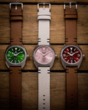 Field Crawler - Sunburst Green - Preorder - Ocean Crawler Watch Co.