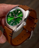 Field Crawler - Sunburst Green - Preorder - Ocean Crawler Watch Co.